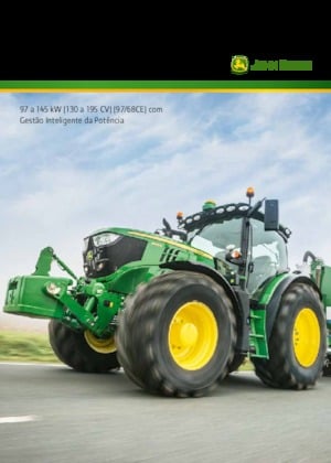 4WD traktori John Deere 6130R