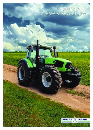 4WD traktori DEUTZ-FAHR 6155W