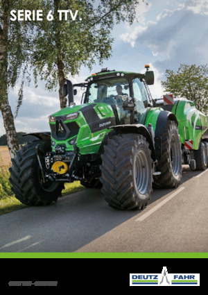 4WD traktori DEUTZ-FAHR 6190 Agrotron TTV