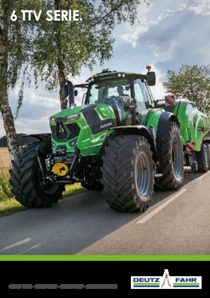 4WD traktori DEUTZ-FAHR 6190 Agrotron TTV