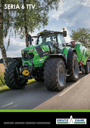 4WD traktori DEUTZ-FAHR 6190 Agrotron TTV