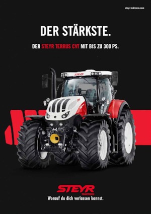4WD traktori Steyr 6250 Terrus CVT Basis