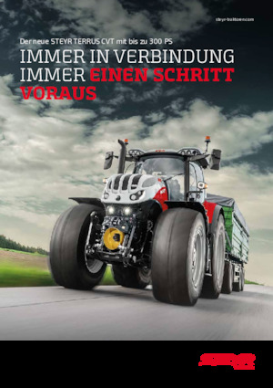 4WD traktori Steyr 6315 Terrus CVT Profi