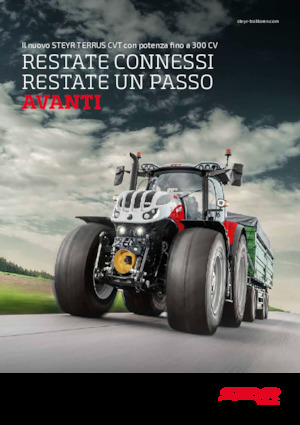 4WD traktori Steyr 6315 Terrus CVT Profi