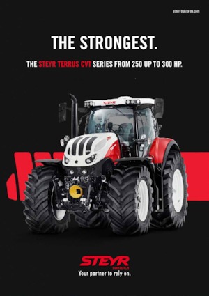 4WD traktori Steyr 6290 Terrus CVT Komfort