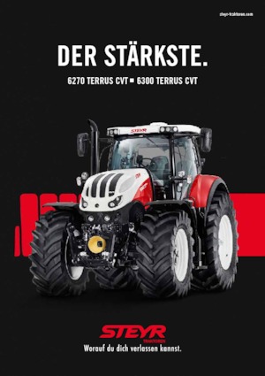 4WD traktori Steyr 6300 Terrus CVT Basis