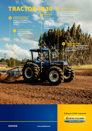4WD traktori New Holland 6630