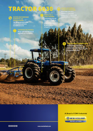 4WD traktori New Holland 6630
