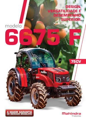 4WD traktori Mahindra 6675F
