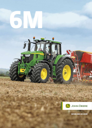 4WD traktori John Deere 6M 155