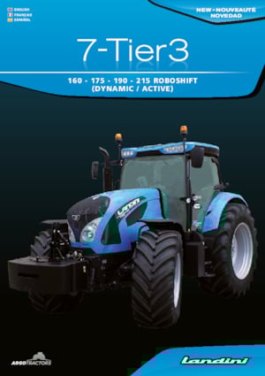 4WD traktori Landini 7-160 Roboshift