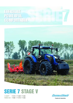 4WD traktori Landini 7-240 V-Shift 