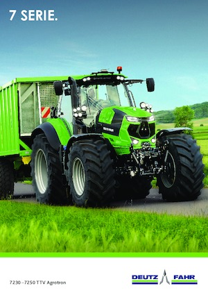4WD traktori DEUTZ-FAHR 7250 Agrotron TTV