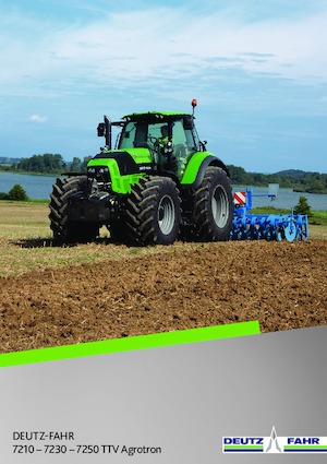 4WD traktori DEUTZ-FAHR 7250 Agrotron TTV