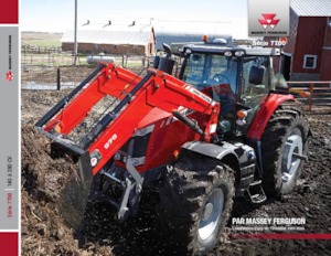 4WD traktori Massey Ferguson 7722