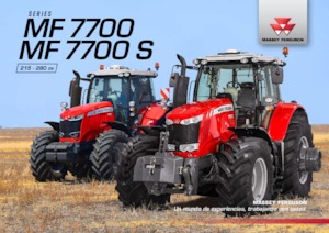 4WD traktori Massey Ferguson 7722