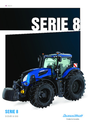 4WD traktori Landini 8-310 VS Drive