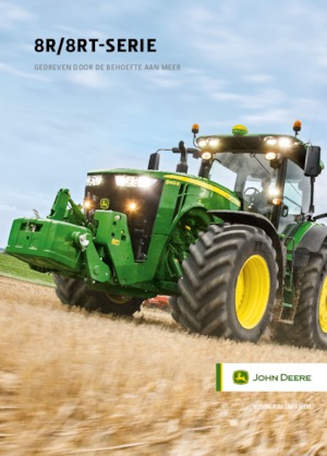 4WD traktori John Deere 8345R
