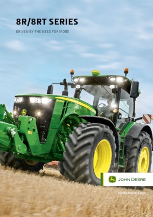 4WD traktori John Deere 8345R