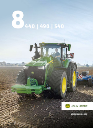 4WD traktori John Deere 8R 440  