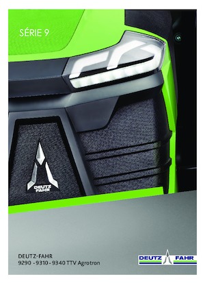 4WD traktori DEUTZ-FAHR 9340 Agrotron TTV