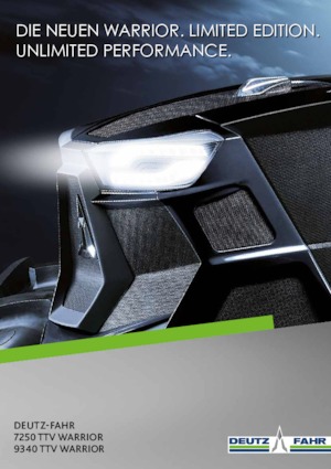 4WD traktori DEUTZ-FAHR 9340 TTV Warrior