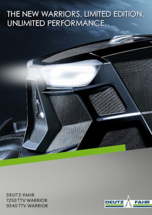 4WD traktori DEUTZ-FAHR 9340 TTV Warrior