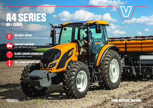 4WD traktori Valtra A104