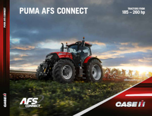 4WD traktori Case IH AFS Connect Puma 240 CVXDRIVE