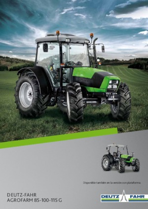 4WD traktori DEUTZ-FAHR Agrofarm 100 G