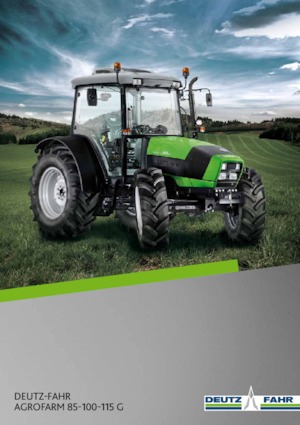4WD traktori DEUTZ-FAHR Agrofarm 100 G