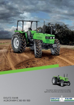 4WD traktori DEUTZ-FAHR Agrofarm 90 C 