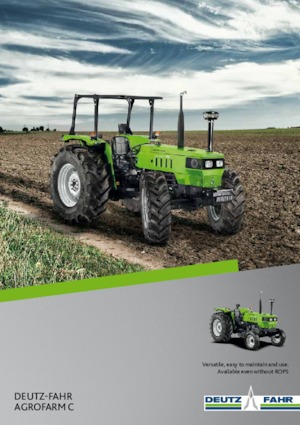 4WD traktori DEUTZ-FAHR Agrofarm 75 C 