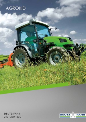 4WD traktori DEUTZ-FAHR Agrokid 220 Basso
