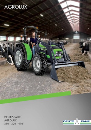 4WD traktori DEUTZ-FAHR Agrolux 410
