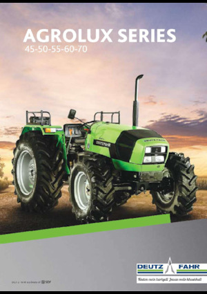 4WD traktori DEUTZ-FAHR Agrolux 50
