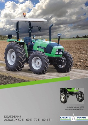 4WD traktori DEUTZ-FAHR Agrolux 70 E