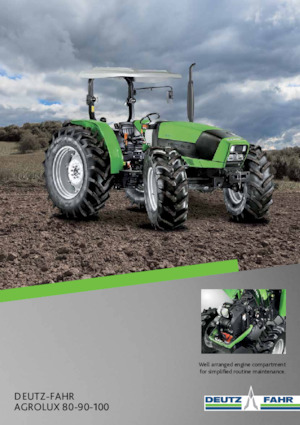 4WD traktori DEUTZ-FAHR Agrolux 90
