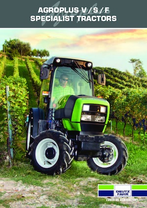 4WD traktori DEUTZ-FAHR Agroplus F 410