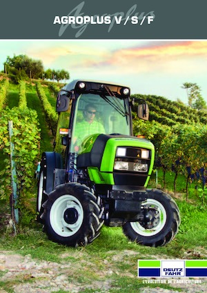 4WD traktori DEUTZ-FAHR Agroplus F 410