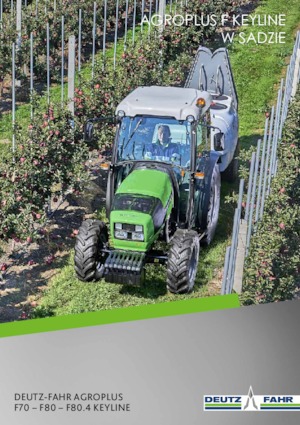 4WD traktori DEUTZ-FAHR Agroplus F 70 Keyline 