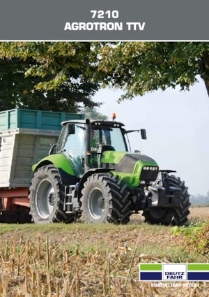 4WD traktori DEUTZ-FAHR Agrotron 7210 TTV 
