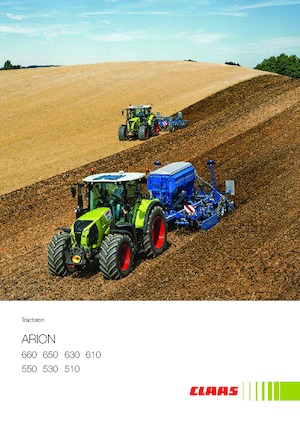4WD traktori Claas Arion 650