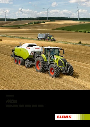 4WD traktori Claas Axion 840