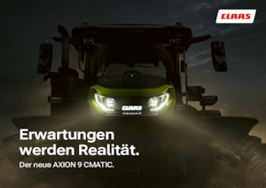 4WD traktori Claas Axion 9.390 Cmatic 