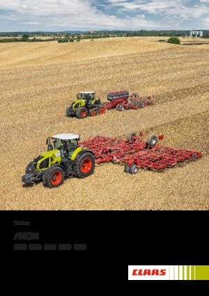 4WD traktori Claas Axion 930 Terra Trac