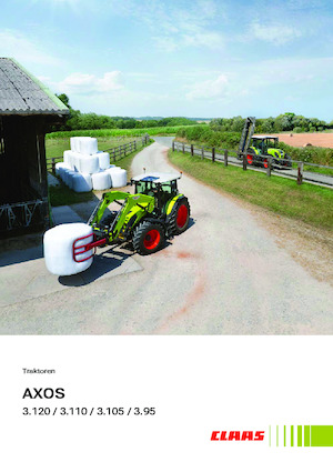 4WD traktori Claas Axos 3.105 Comfort