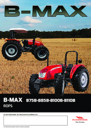 4WD traktori McCormick B 100B Max 