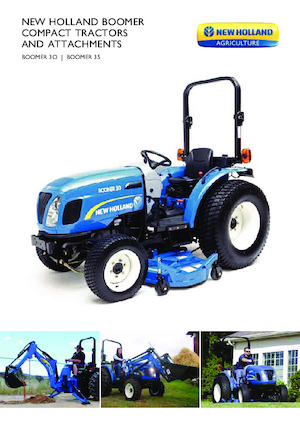 4WD traktori New Holland Boomer 30