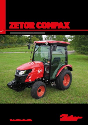 4WD traktori Zetor Compax CL 25 NC